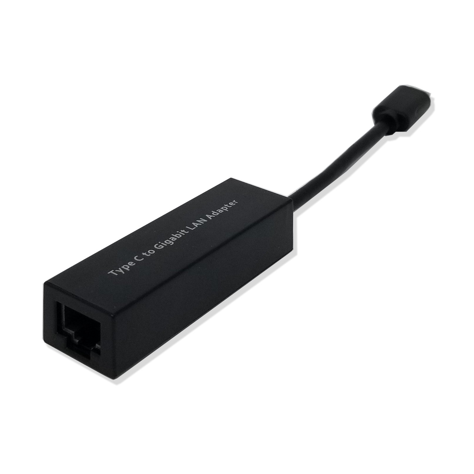 HUB - Type C To Ethernet (Gigabit) 10/100/1000 - Black