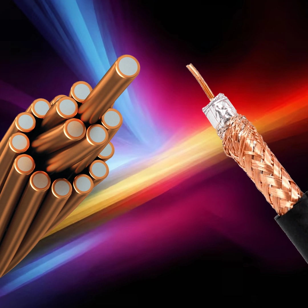 Copper Clad Steel VS Solid Copper Coaxial Cables: Comparison