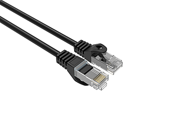 5FT Cat6 Slim Patch Cable Black