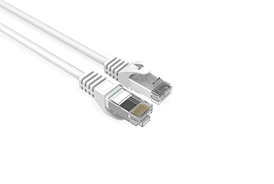 2FT Cat6 Slim Patch Cable White