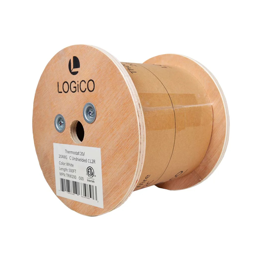 20/2 Thermostat Wire 20 Gauge Solid Copper CMR Heating HVAC AC