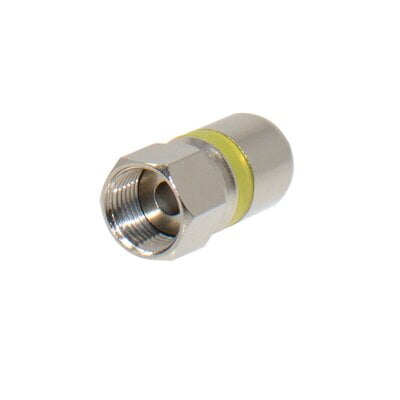 F Con Self Lock - Rg6 Quad
