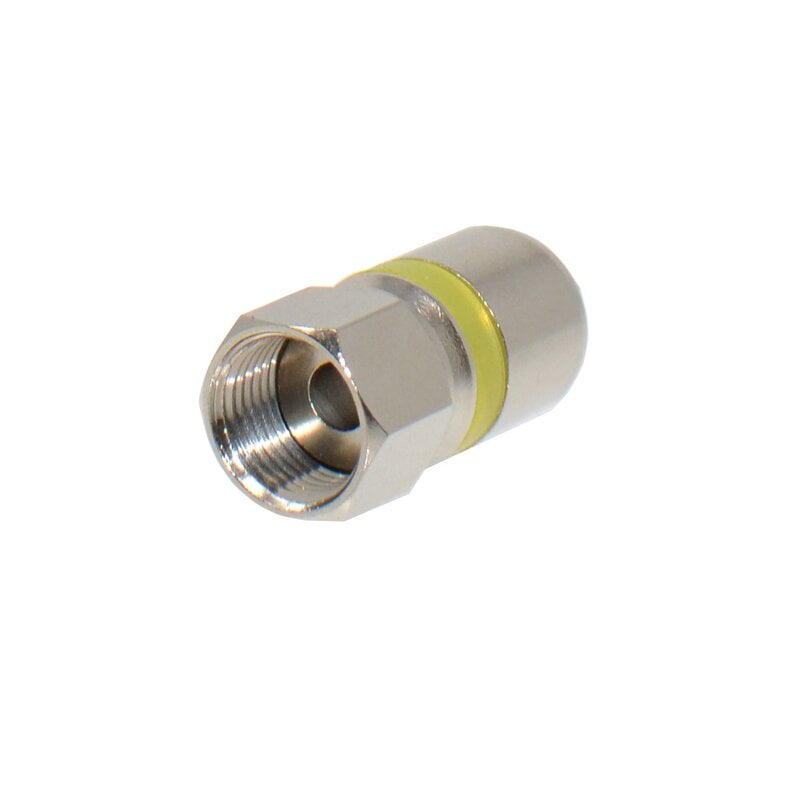 F Con Self Lock - Rg6 Quad
