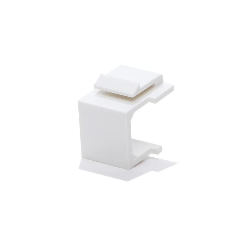 Keystone Wall Plate Blank Insert - White Keystone Wall Plate Blank Insert - White