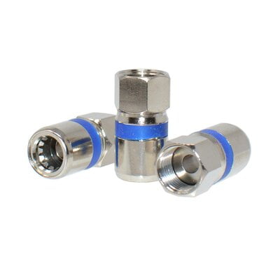 F Con Self Lock - Rg6 Dual