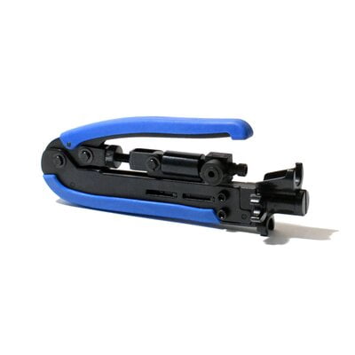 Adjustable Compression Tool F/Bnc/Rca Connector Blue