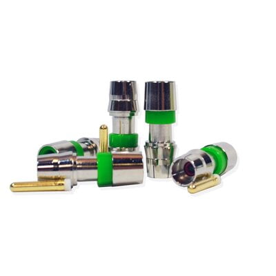 Rca 2Pc Compression Connector For Rg59 Cable