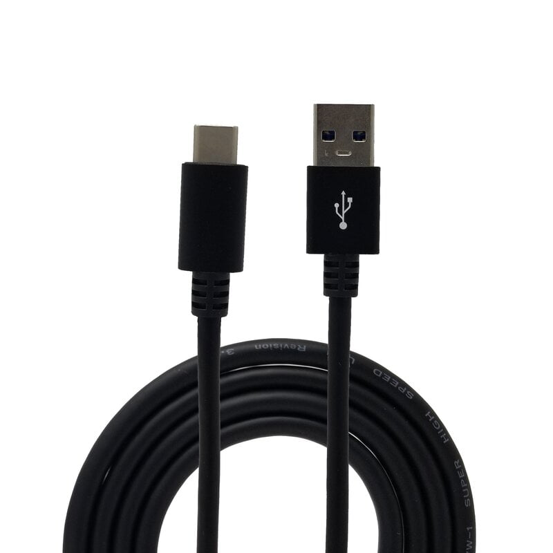 3Ft Usb C Plug - Usb 2.0 A Plug High Speed 480Mbps - Black 3Ft Usb C Plug - Usb 2.0 A Plug High Speed 480Mbps - Black