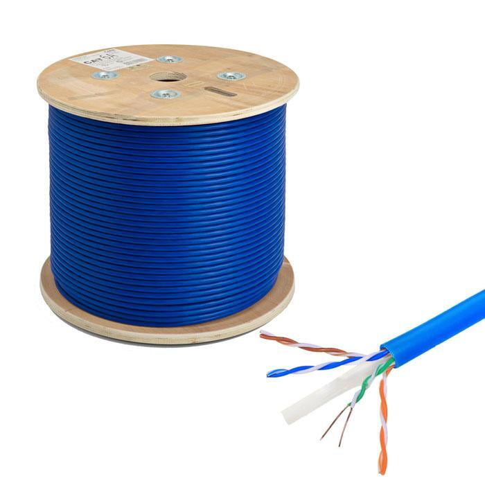 Cat6a Utp Cmp Cable 10Gs 23Awg 1000Ft Blue Cat6a Utp Cmp Cable 10Gs 23Awg 1000Ft Blue