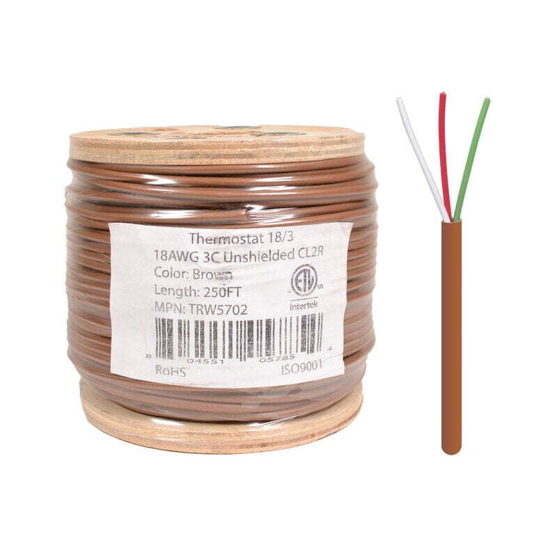 18Awg 3C Thermostat Wire 250Ft