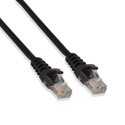 7Ft Cat6 24 Awg Patch Cable Black