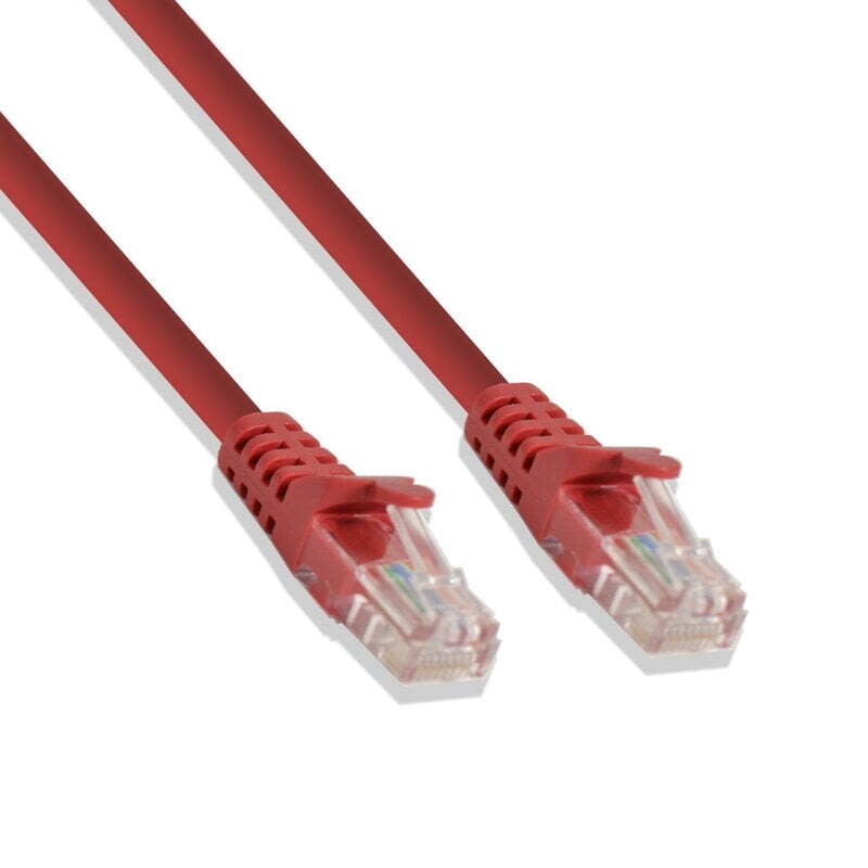 10Ft Cat6 24 Awg Patch Cable Red