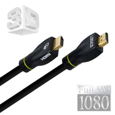 Hdmi 2.0 1Ft Dual Shielded High Speed With Ethernet Channel Black