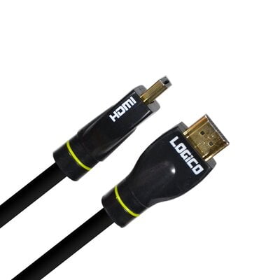 Hdmi 2.0 1Ft Dual Shielded High Speed With Ethernet Channel Black