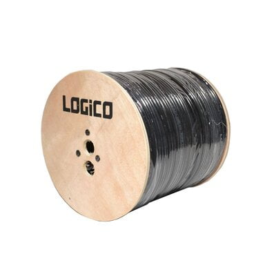 Rg6 Cable 60% Quad Shield 18Awg 1000Ft Black Direct Burial Pe Jacket + Water Block Gel Rg6 Cable 60% Quad Shield 18Awg 1000Ft Black Direct Burial Pe Jacket + Water Block Gel