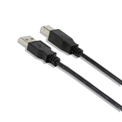 Usb 2.0 A To B 6Ft Black Usb 2.0 A To B 6Ft Black