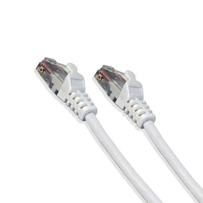 15Ft Cat6 24 Awg Patch Cable White