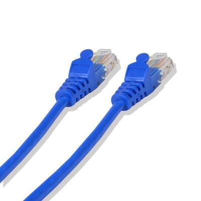 10Ft Cat6 24 Awg Patch Cable Blue