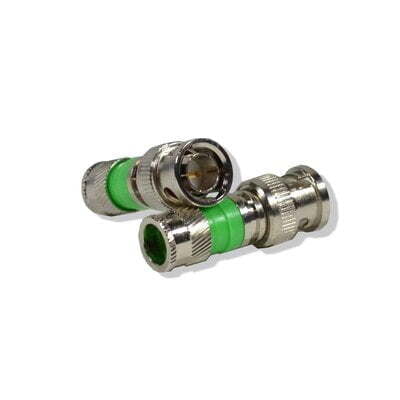 Bnc 1Pc Compression Connector For Rg59 Cable