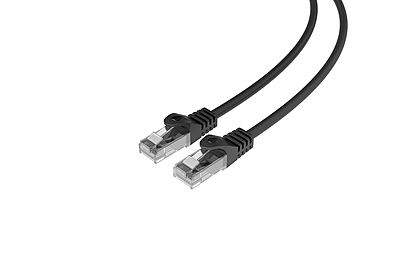 15FT Cat6 Slim Patch Cable Black