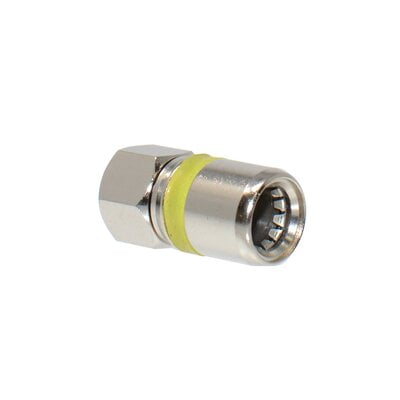 F Con Self Lock - Rg6 Quad