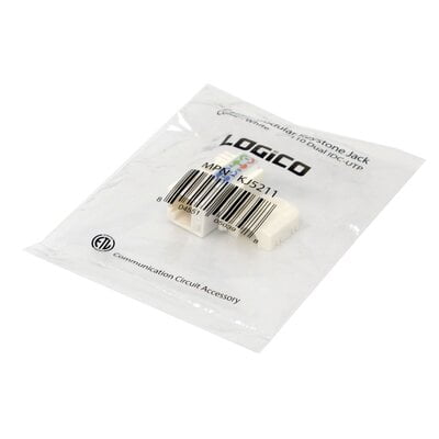 Modular Cat5e Keystone Punch Down Type White Modular Cat5e Keystone Punch Down Type White