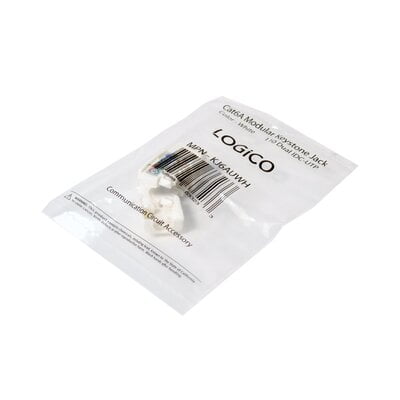 Modular Cat6a Utp Keystone Punch Down Type White Modular Cat6a Utp Keystone Punch Down Type White