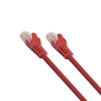 10Ft Cat5e 24 Awg Patch Cable Red