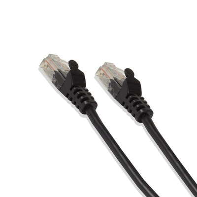 1Ft Cat5e 24 Awg Patch Cable Black