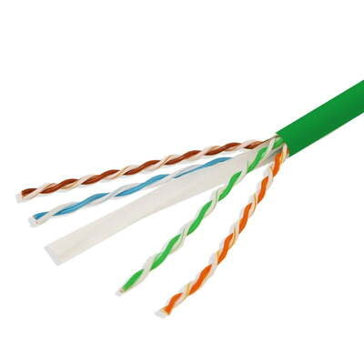 Cat6 Utp Cmr Cable 23Awg 1000Ft Green