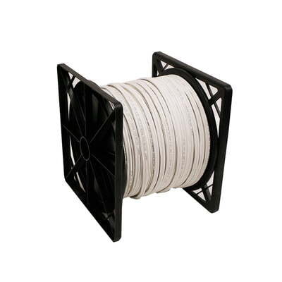 Rg59 Siamese Cable 500Ft 18/2Awg+2Dc White