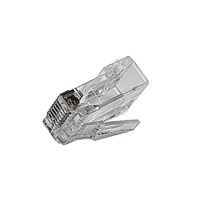 CAT6/CAT6A Extra Large RJ45 8P8C Pass Through Modular Plug Unshielded connector, 100pcs