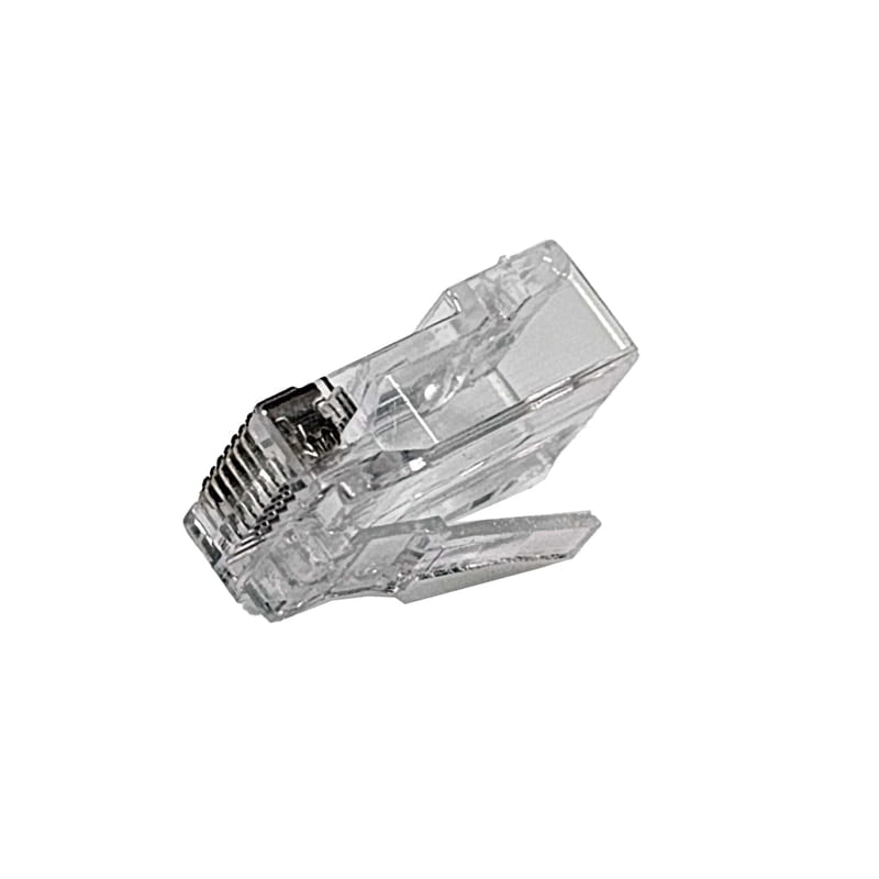 CAT6/CAT6A Extra Large RJ45 8P8C Pass Through Modular Plug Unshielded connector, 100pcs