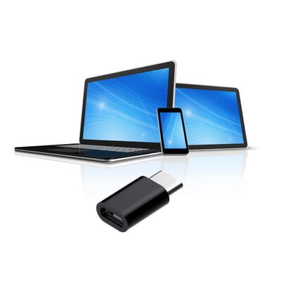 Micro Usb Female To Type C Male Adapter