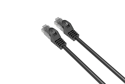 3FT Cat6 Slim Patch Cable Black
