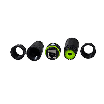 Cat6A Waterproof Coupler - Shielded Cat6A Waterproof Coupler - Shielded