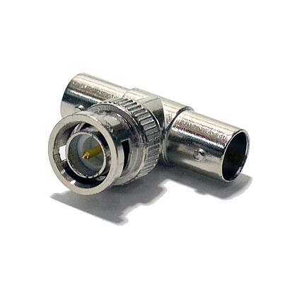 T BNC Adapter Male To 2 Female T BNC Adapter Male To 2 Female