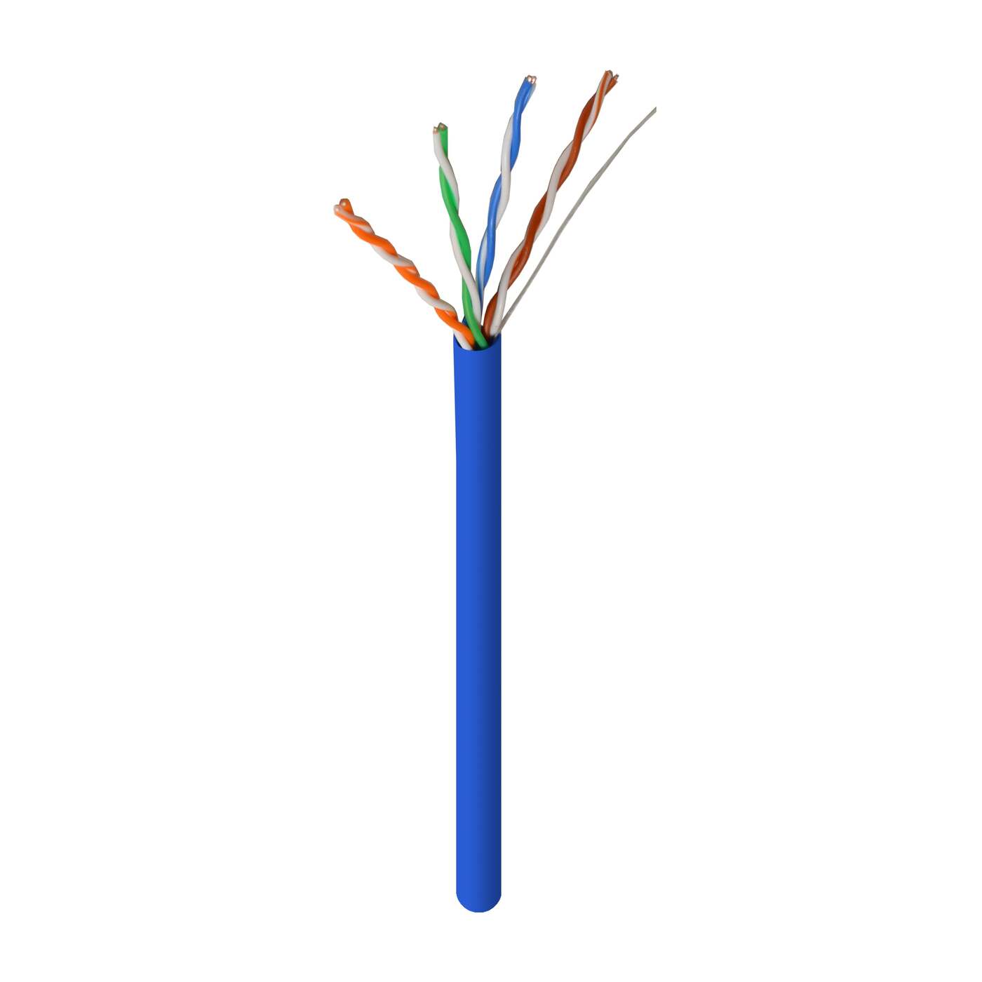 Cat5e UTP CMP 4X2 1000Ft Blue