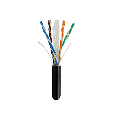 Cat6 1000FT UTP Ethernet Cable Outdoor Direct Burial Gel 23AWG Bare Copper