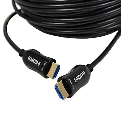 HDMI Over Fiber Cord 40 Ft