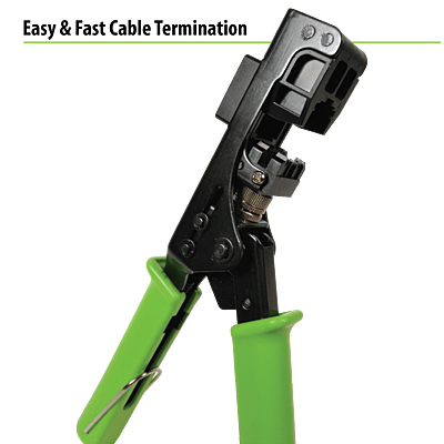 All In One Termination And Wire Cutting Tool For 90 Degree Keystone Jacks All In One Termination And Wire Cutting Tool For 90 Degree Keystone Jacks