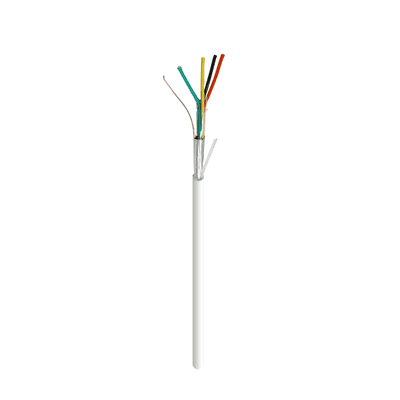 Security Cable 22/4 Shielded CCA Stranded 500Ft White Security Cable 22/4 Shielded CCA Stranded 500Ft White