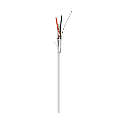 Security Cable 18/2 Shielded CCA Stranded 500Ft White Security Cable 18/2 Shielded CCA Stranded 500Ft White