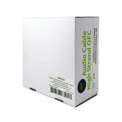 Speaker Wire 16/4 BC/OFC Outdoor/DB/UV Resistant 250FT Black