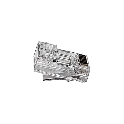 CAT6/CAT6A RJ45 8P8C Pass Through Modular Plug Unshielded connector, 100pcs CAT6/CAT6A RJ45 8P8C Pass Through Modular Plug Unshielded connector, 100pcs